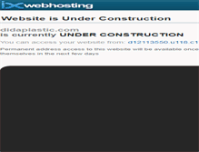 Tablet Screenshot of didaplastic.com